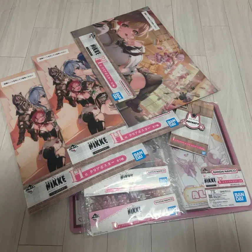 [BUNJANG] Niki Chapter 7 D, E, F, H, I Set Lucky Draw Photocards Bundle Set / 택포 6.5) 니케 챕터 7 D상 E상 F상 H상 I상 일괄
