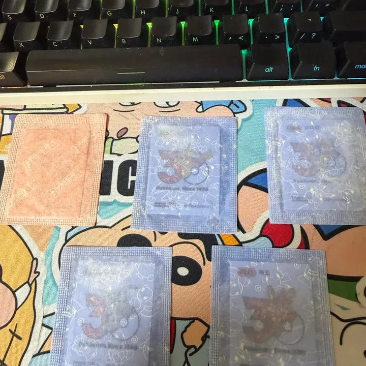 [BUNJANG] Pokemon Stickers (10 pcs) - Rare &amp; Sealed / 포켓몬 띠부실