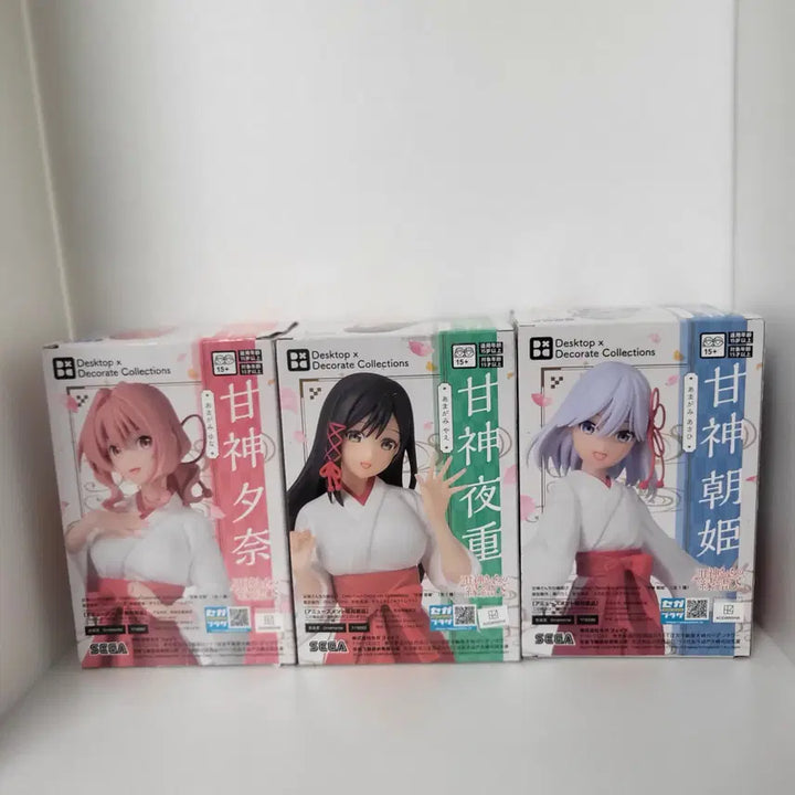 [BUNJANG] SEGA Amagami Seiinene Asahi Yae Yuna Miko Bundle Set / 세가 아마가미 씨네 인연 맻기 아마가미 아사히 야에 유나 무녀 일괄 세트