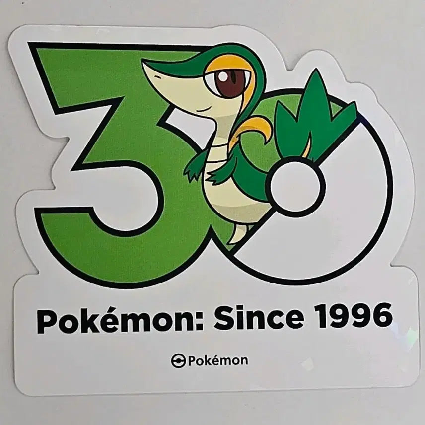 [BUNJANG] Pokemon 30th Anniversary Juriybian Sticker / 포켓몬 30주년 스티커 주리비안