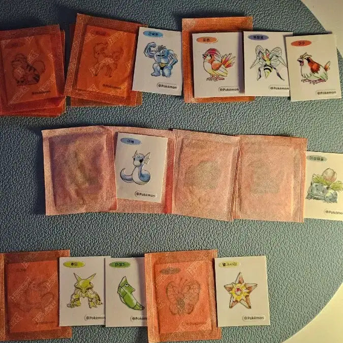 [BUNJANG] Pokemon 30th Anniversary Stickers / 띠뿌씰 30주년 포켓몬 16종
