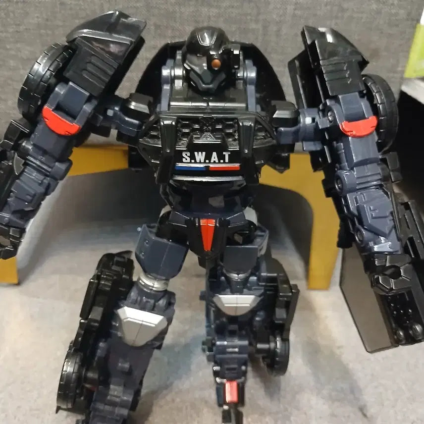 [BUNJANG] Hello Carbot Swat Robot Action Figure / 헬로카봇 스와트 로봇 액션 피규어