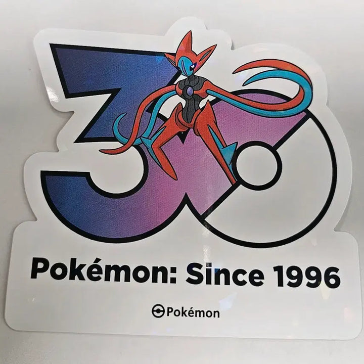 [BUNJANG] Pokemon 30th Anniversary Stickers (Hisuian Typhlosion, Deoxys, Purin, Juju) / 포켓몬 30주년 팝업 스티커 몽얌나 히스이윈디 테오키스 푸푸린 쥬쥬