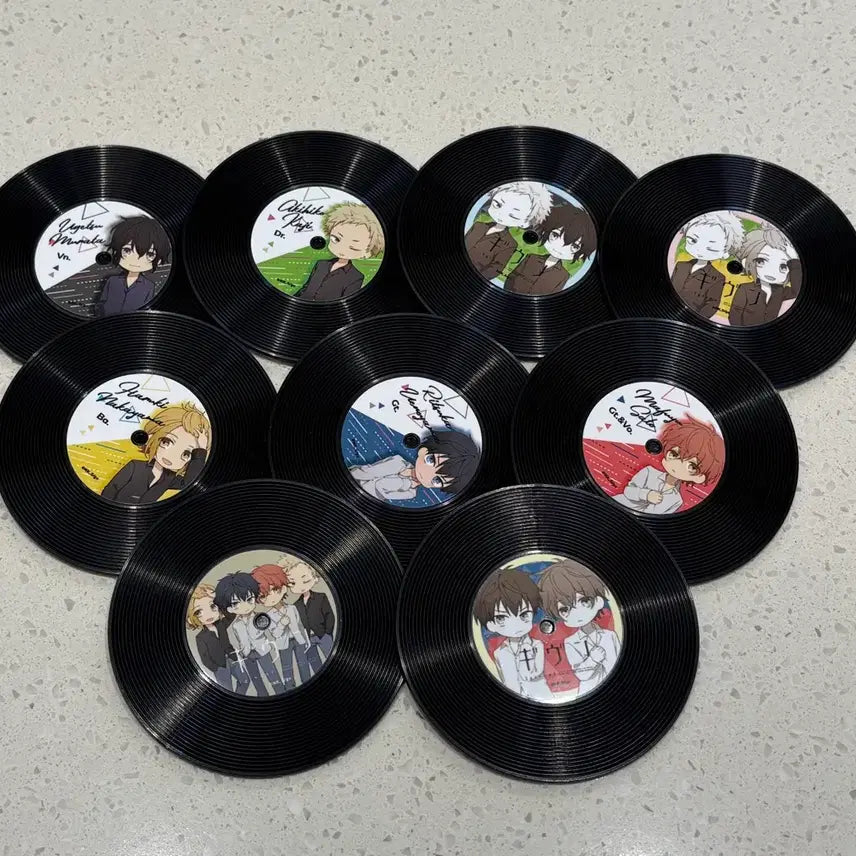 [BUNJANG] Given Acrylic Coaster Bundle Set (2019 Animate Girls Festival) / 기븐 아크릴 코스터 9종 일괄 (2019 애니메이트 걸즈 페스티벌)