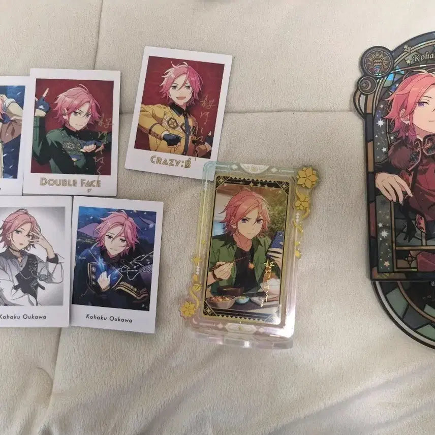 [BUNJANG] Ensemble Stars! Kohaku Acrylic &amp; Pashacard Bundle / 앙스타 코하쿠 아크릴,파샤 교환 및 판매