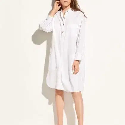 [BUNJANG] Vince White Shirt Dress S / 빈스 화이트 셔츠 원피스 S