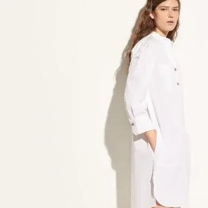 [BUNJANG] Vince White Shirt Dress S / 빈스 화이트 셔츠 원피스 S