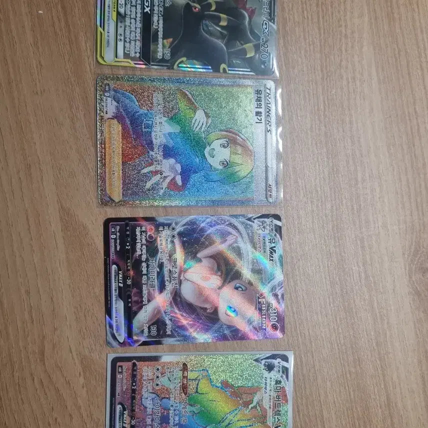 [BUNJANG] Pokemon Cards 4-Card Bundle / 포켓몬 카드 4장 일괄