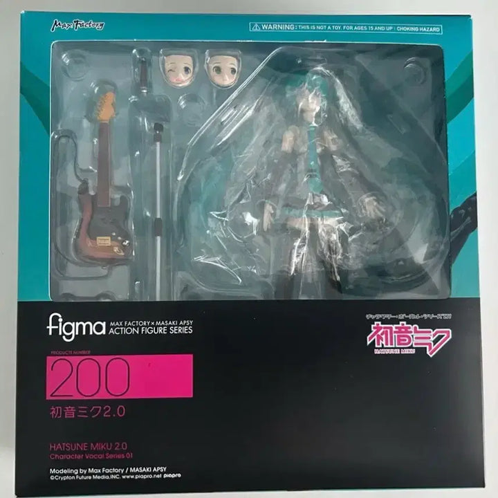 [BUNJANG] Figma Hatsune Miku 2.0 Figure / 피그마200 하츠네미쿠 2.0 피규어 피그마