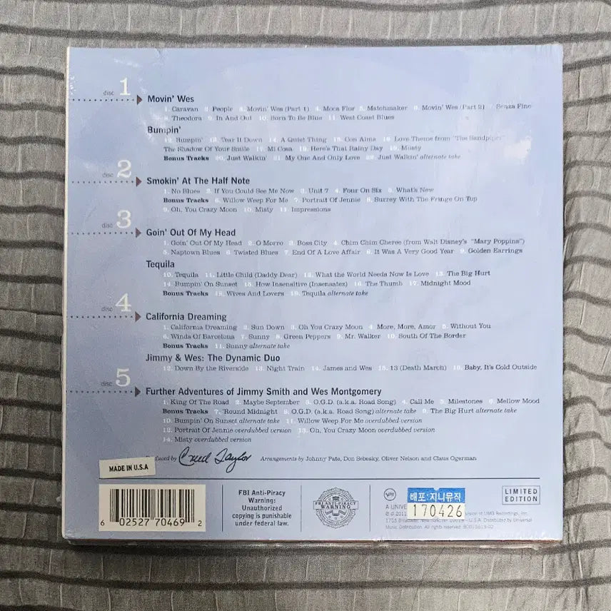 [BUNJANG] Wes Montgomery Movin&