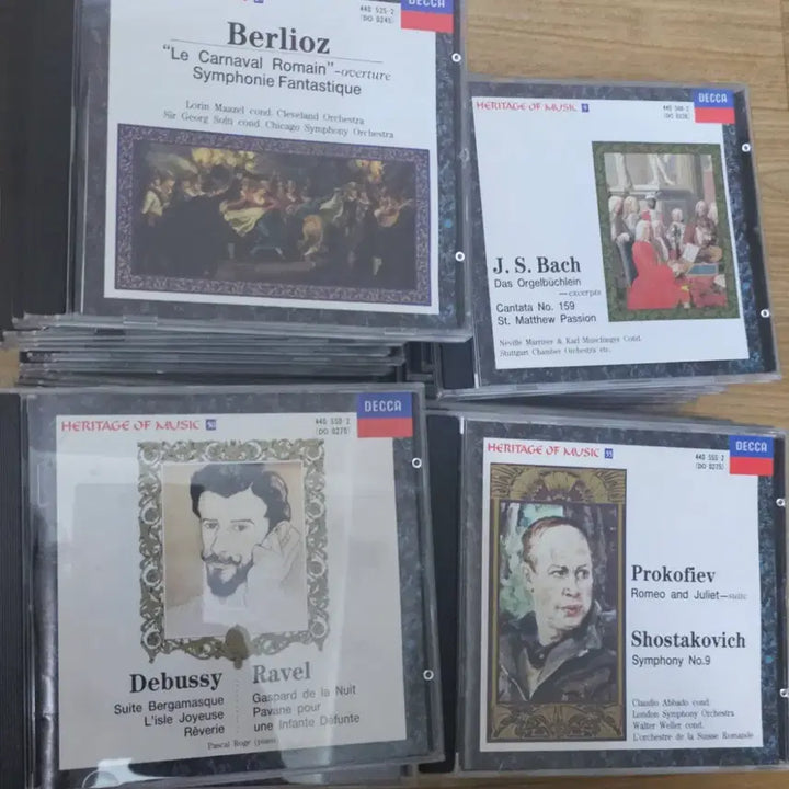 [BUNJANG] Classical Music Heritage Music CD Collection (49 Discs) / 고전 음악 클래식 해리티지 뮤직 CD 49장