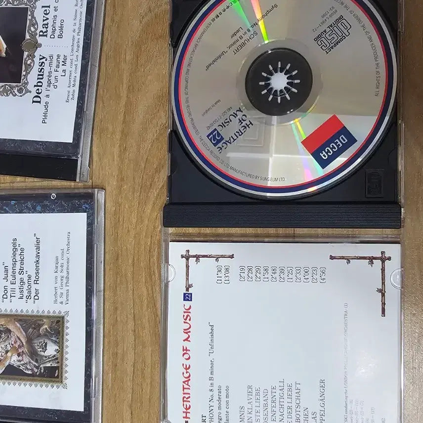 [BUNJANG] Classical Music Heritage Music CD Collection (49 Discs) / 고전 음악 클래식 해리티지 뮤직 CD 49장