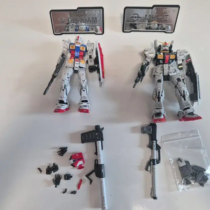 [BUNJANG] Bandai RG 2.0 RX-178 Gundam Mk-II + Nameplate / RG 반다이 퍼건 2.0 + 마크2 + 명판 (건담, 건프라)