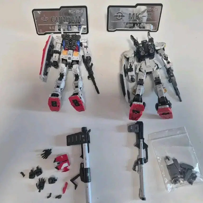 [BUNJANG] Bandai RG 2.0 RX-178 Gundam Mk-II + Nameplate / RG 반다이 퍼건 2.0 + 마크2 + 명판 (건담, 건프라)