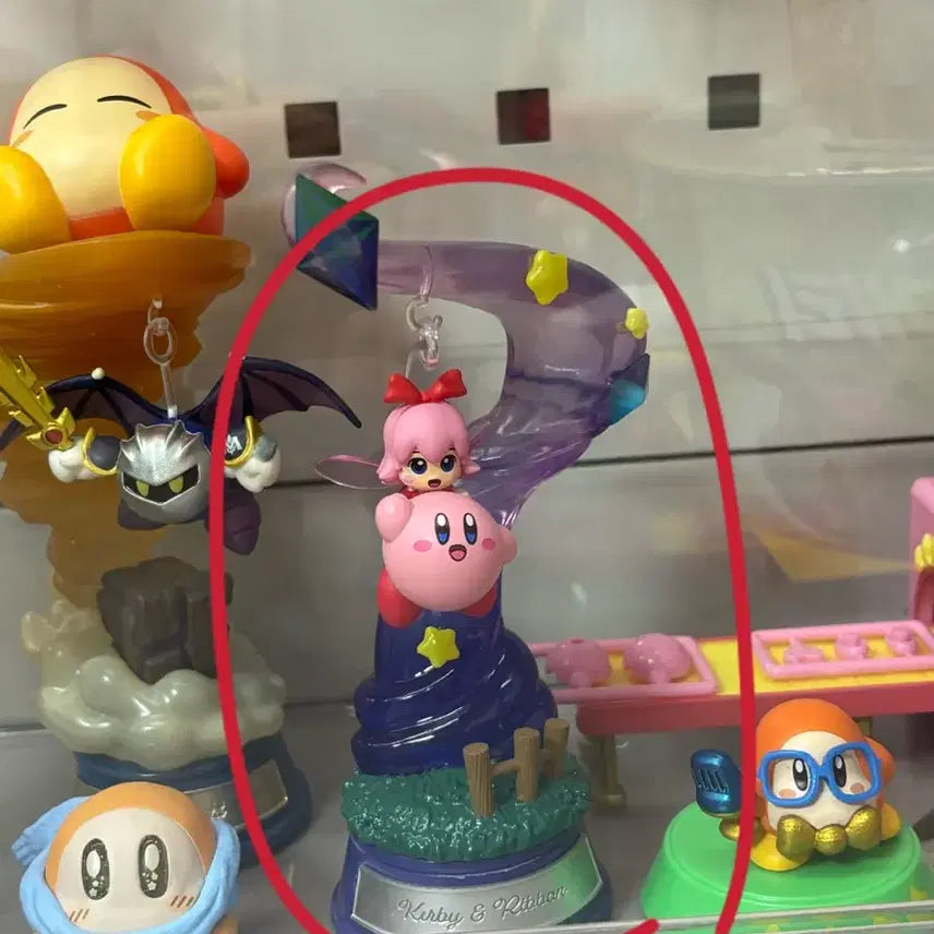 [BUNJANG] Kirby Twinkle Traveler Ribbon Figure (New) / (새상품+확정)스윙 커비 twinkle traveler 커비 리본 피규어
