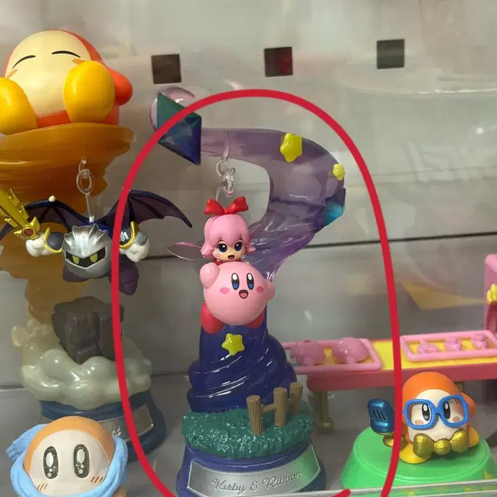 [BUNJANG] Kirby Twinkle Traveler Ribbon Figure (New) / (새상품+확정)스윙 커비 twinkle traveler 커비 리본 피규어