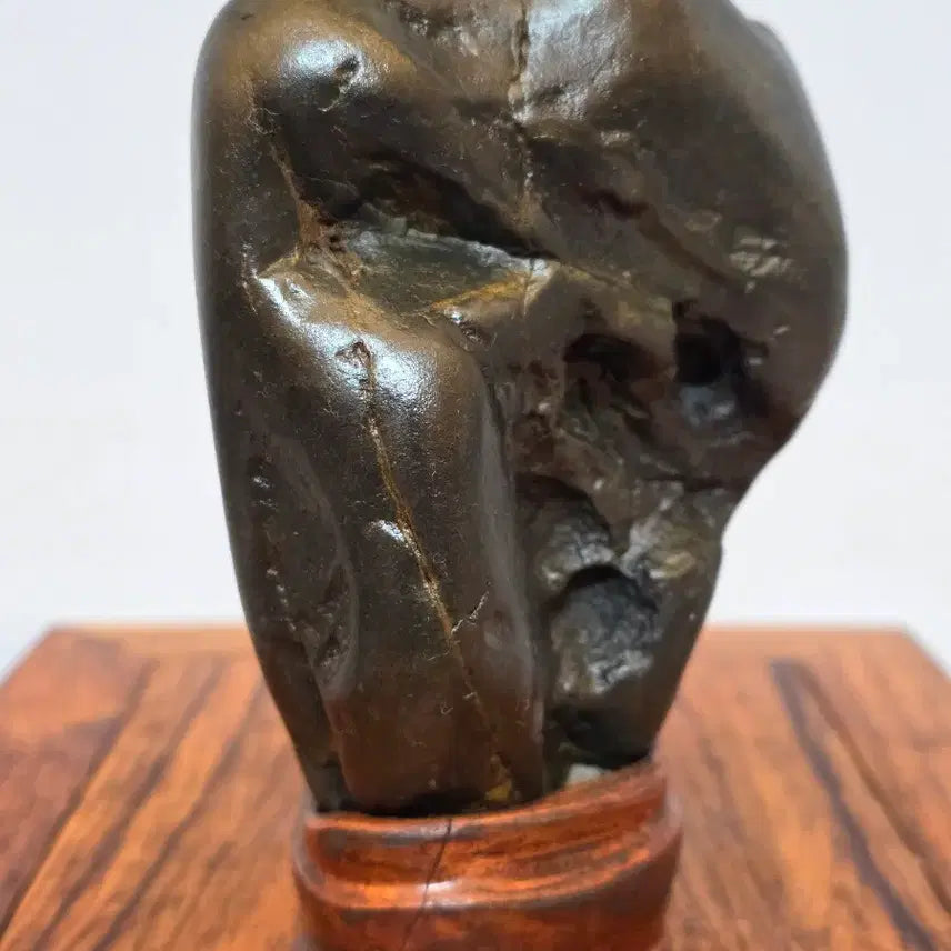 [BUNJANG] Namhangang Stone with Deep Carving / 26053014 깊은 패임 변화가 포이트 남한강 수석 팝니다