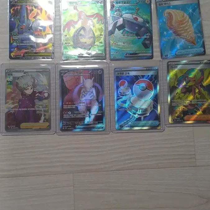 [BUNJANG] Pokemon Mewtwo SR Set Bundle / 포켓몬 카드 뮤츠 sr 세트 일괄판매
