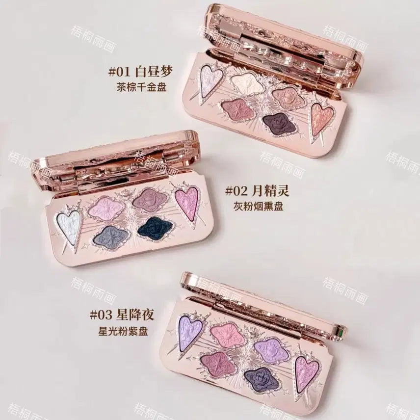 [SOLD OUT] [신상 미개봉] 플라워노즈 나이트유니콘 새틴 아이섀도우 팔레트