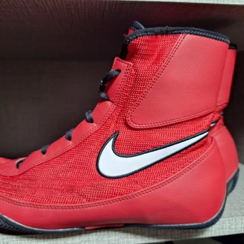 [BUNJANG] Nike Machomai Boxing Shoes Red 280 / 나이키 마초마이 복싱화 레드 280