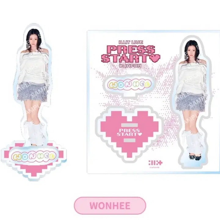 [BUNJANG] ILLIT Predebut Wonhee Japan Concert MD Acrylic Stand / 아일릿 프레스 스타트 원희 일본 콘서트 md 아크릴 스탠드
