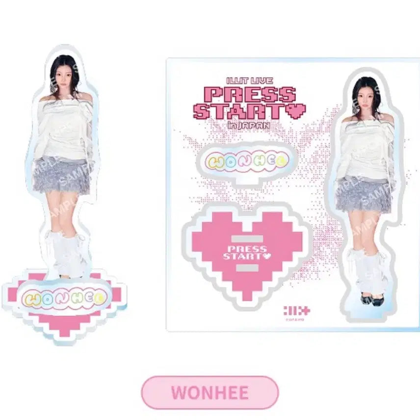 [BUNJANG] ILLIT Predebut Wonhee Japan Concert MD Acrylic Stand / 아일릿 프레스 스타트 원희 일본 콘서트 md 아크릴 스탠드