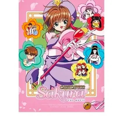 [BUNJANG] Cardcaptor Sakura Poster (Pink) + Original Slide Set Bundle / 일괄)카드캡터체리 포스터(핑크)+오리지널 슬라이드 세트