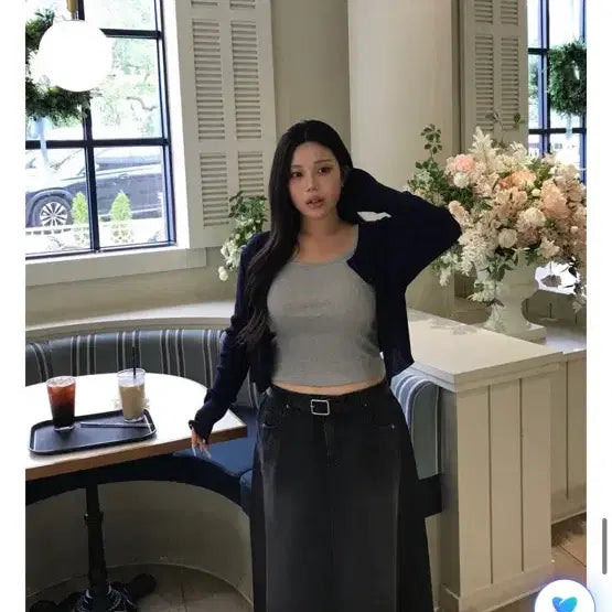 [BUNJANG] DAISY TUELL GIRLJI Summer Cardigan Navy / 새상품 데이지투엘 걸지 썸머 가디건 네이비