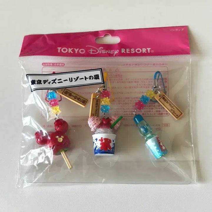 [BUNJANG] Tokyo Disney Resort Summer Strap - Mickey, Shaved Ice, Ramune / 도쿄 디즈니 리조트 여름 스트랩-미키,빙수, 라무네