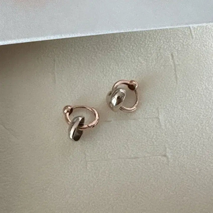 [BUNJANG] 14K Gold Heart One-Touch Earrings / 14k하트원터치귀걸이