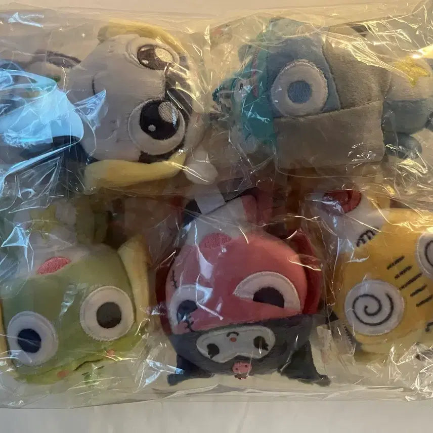 [BUNJANG] Keroro x Sanrio Plush Doll / 케로로 산리오 무뉴구루미 판매(수수료 미포함)