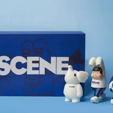 [BUNJANG] SCENE x Unbox Industries Collaboration Limited Edition Art Toy Figure / 아트토이 SCENE x Unbox Industri 콜라보 한정판 피규어