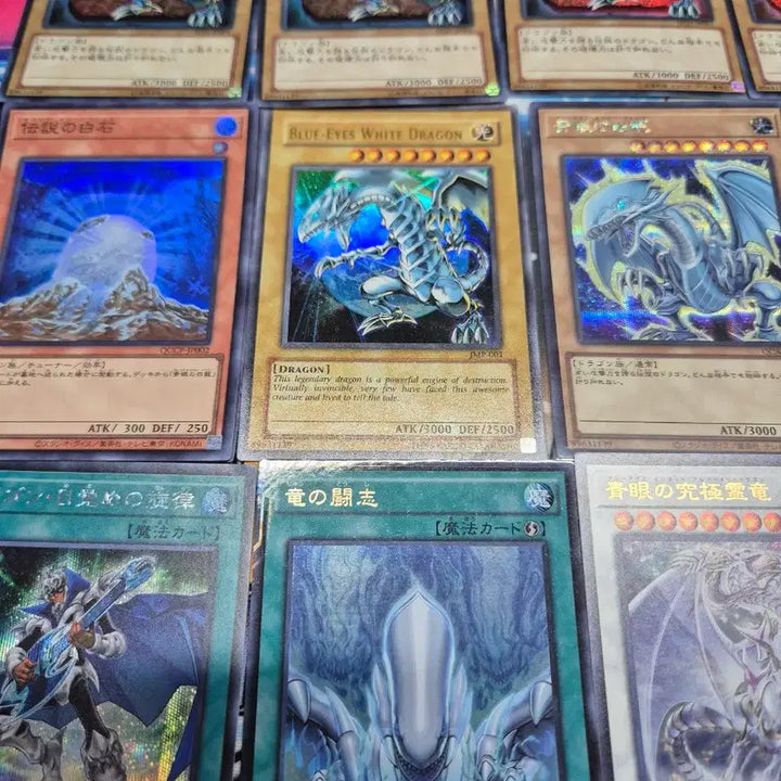 [BUNJANG] Yu-Gi-Oh! Japanese Blue-Eyes White Dragon Card Set / 유희왕 일본판 푸른눈의백룡 카드 세트