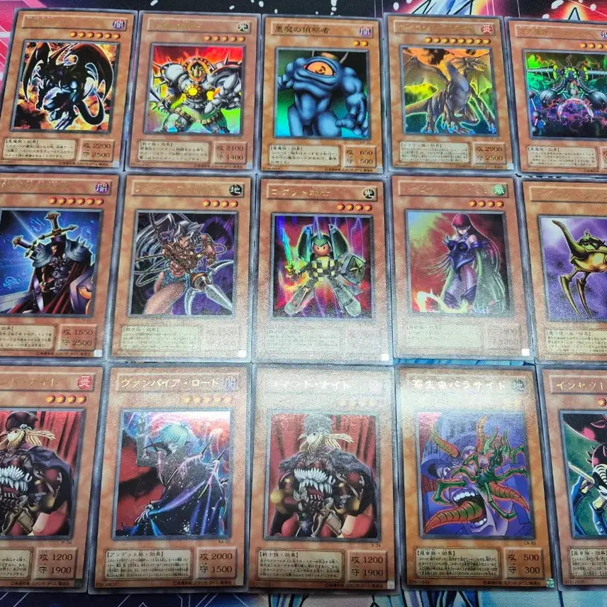 [BUNJANG] Yu-Gi-Oh! Japanese 2nd Edition Monster Card Set / 유희왕 일본판 2기 몬스터 카드 세트