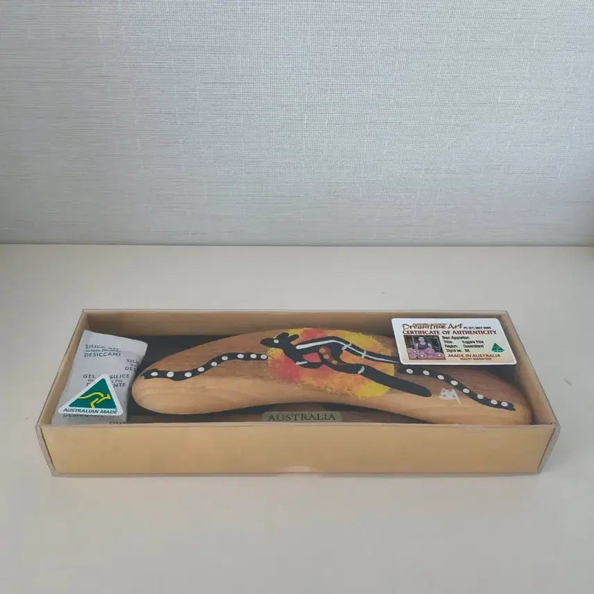 [BUNJANG] Australian Boomerang with Aboriginal Art / 호주 부메랑