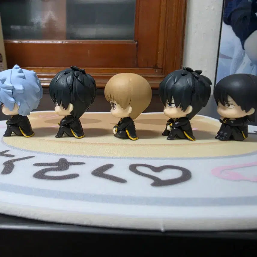 [BUNJANG] Gintama Machi Bokke Acrylic Stands featuring Gintoki, Hijikata, Sougo, and Yamazaki / 은혼 마치보케 2탄 야마자키 히지카타 양도