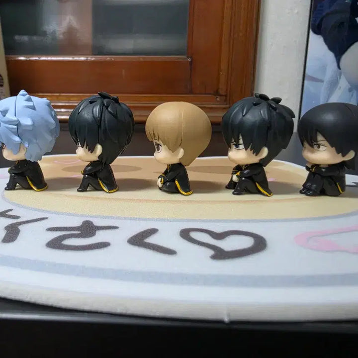 [BUNJANG] Gintama Machi Bokke Acrylic Stands featuring Gintoki, Hijikata, Sougo, and Yamazaki / 은혼 마치보케 2탄 야마자키 히지카타 양도