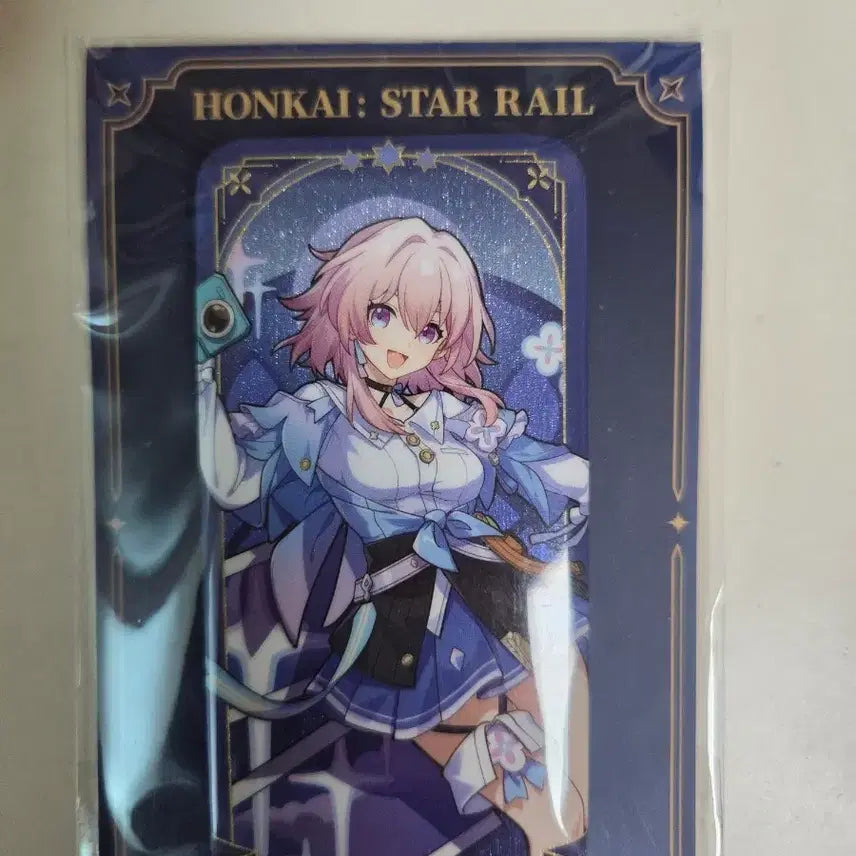 [BUNJANG] Honkai: Star Rail March 7th Square Pin Badge / 붕스 붕괴 스타레일 March 7th 사각캔뱃지