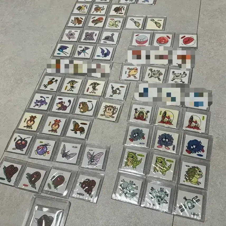 [BUNJANG] Pokemon Original Series Unpeeled Seal Set / [포켓몬구버전] 99버전 안뗀씰_시리즈로만 판매_포켓몬스터