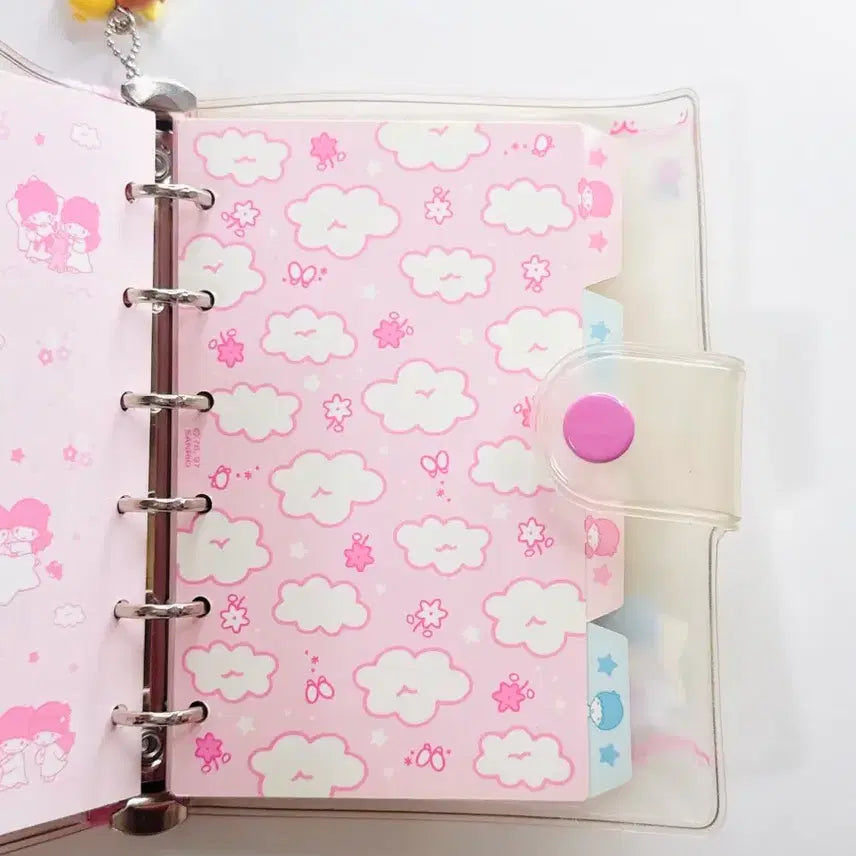 [BUNJANG] Kiki &amp; Lala Diary &amp; Binder Set / 키키라라다이어리 키키라라바인더 고전키티다이어리 고전다이어리