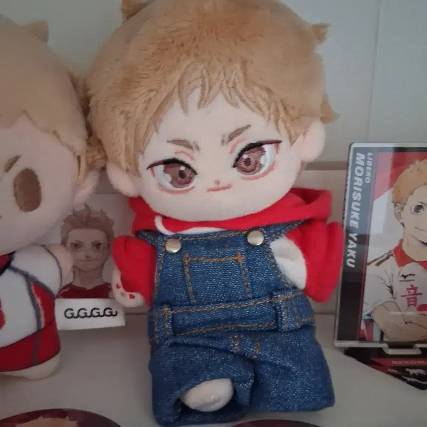 [BUNJANG] Haikyuu!! Moruke Yaku 20cm Plush Doll / ((7.1까지 할인)) 하이큐 속성 야쿠 모리스케 솜인형