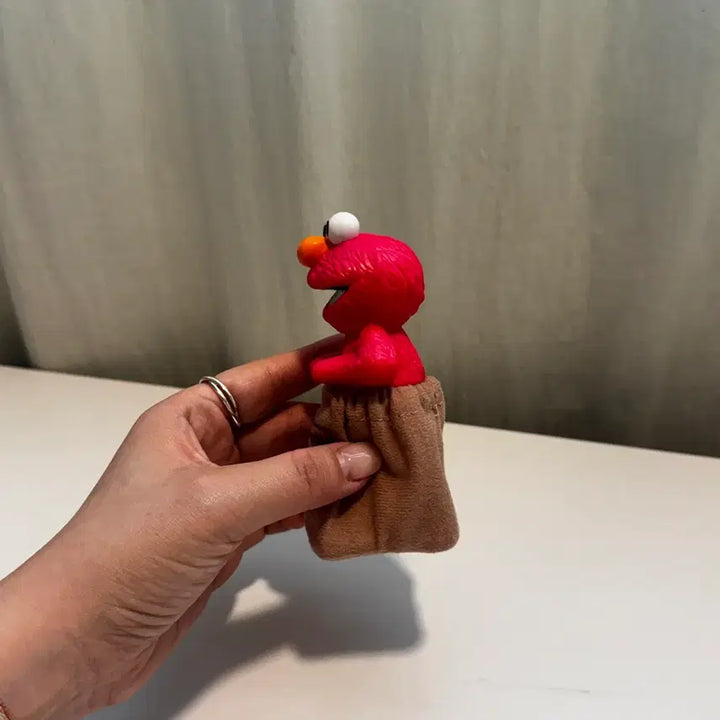 [BUNJANG] Sesame Street Elmo Figure / 세서미스트리트 엘모 피규어
