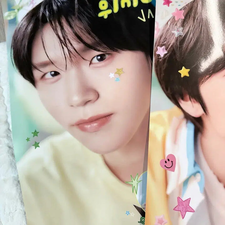 [BUNJANG] NCT Wish Jaehee Xakuya Poster Bundle Set / 메가커피 엔위시 재희,사쿠야 포스터 2장 일괄 판매합니다!