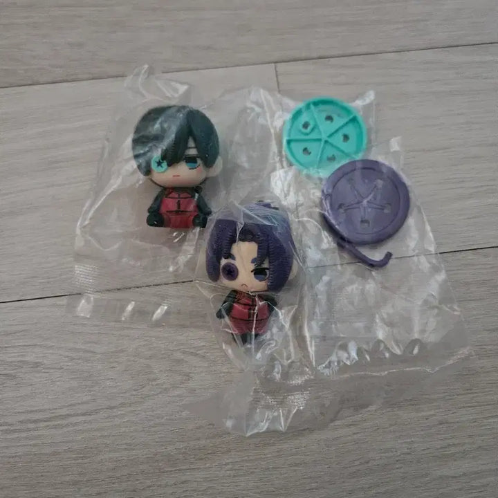 [BUNJANG] Blue Lock Button Eye Gacha Itoshi Rin &amp; Mikage Leo Bundle Set / 블루록 단추 눈 가챠 이토시 린, 레오 일괄