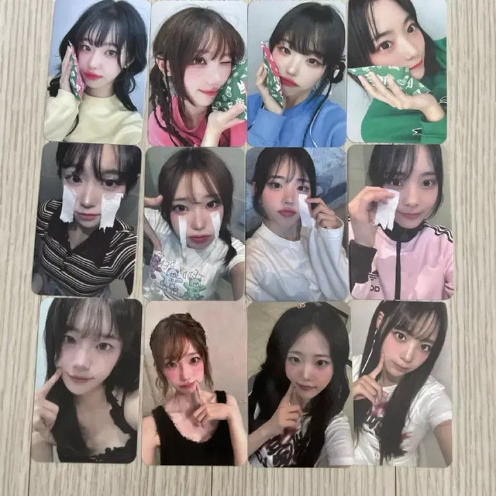 [BUNJANG] QWER Photocard Set - Hinata, Shiyeon, Yenta, Chodan / Qwer 포토카드 12장 판매 히나 시연 젠타 쵸단 chodan