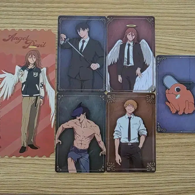 [BUNJANG] Chainsaw Man Cafe Special Edition SD Acrylic Standee Bundle / 묶음 세일)체인소맨 카페 특전 sd아크릴/천사 포치타 등