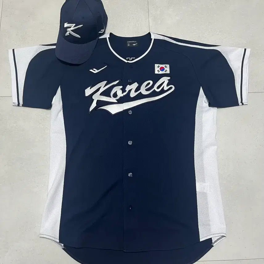 [BUNJANG] Team Korea Baseball Uniform (Moon Dong-ju) and Cap Set / 국가대표 야구 유니폼(문동주) 및 모자 세트