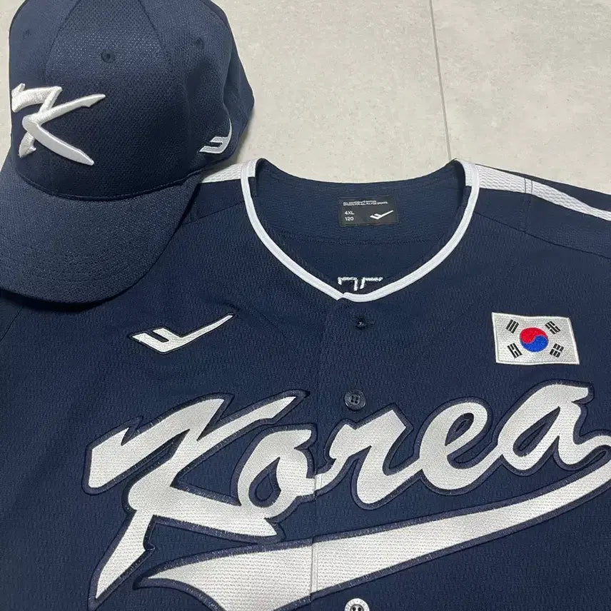 [BUNJANG] Team Korea Baseball Uniform (Moon Dong-ju) and Cap Set / 국가대표 야구 유니폼(문동주) 및 모자 세트