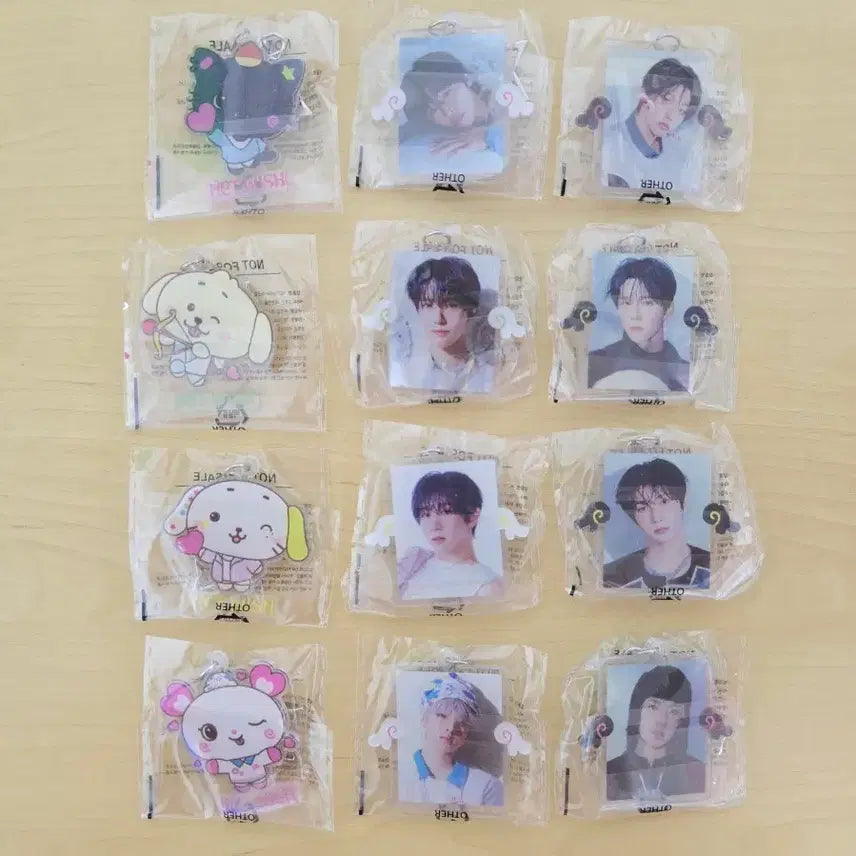 [BUNJANG] NCT WISH Seven Eleven Acrylic Keyring (Riku, Jaehee, Ryo, Sakuya) Bundle Set / 리쿠 재희 료 사쿠야 세븐일레븐 엔시티위시 아크릴키링