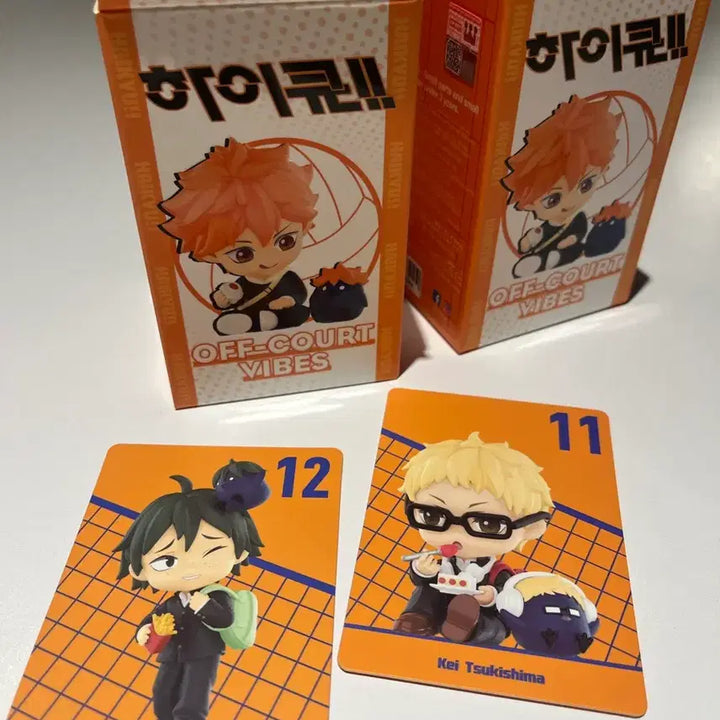 [BUNJANG] Pop Mart Haikyuu!! Tsukishima &amp; Yamaguchi Figures Bundle Set / 하이큐 팝마트 오프코트 츠키시마 야마구치